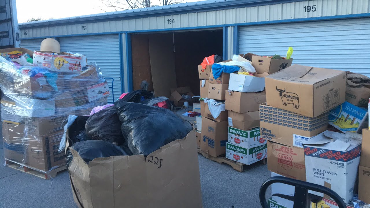 Usable furniture and household items donated by a junk removal service in Fresno